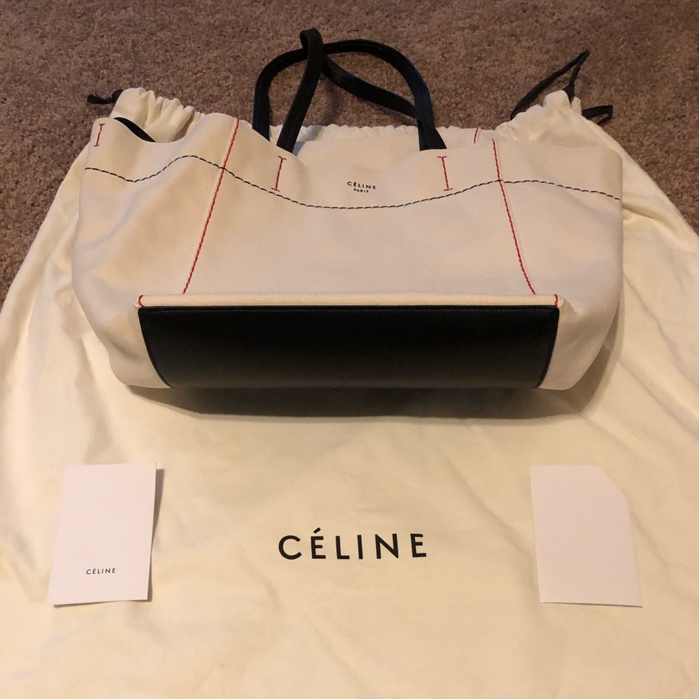 Celine Cabas Phantom Tote Natural Rare NWT
